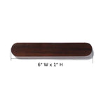 Key Holder Magnetic Wall Mount Natural Wood