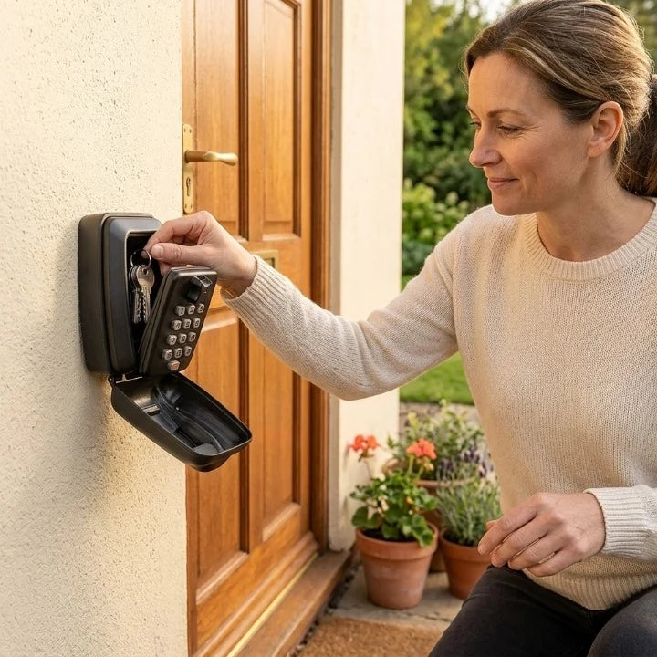 Key Safe Weatherproof Metal Mechanical Combination Lock