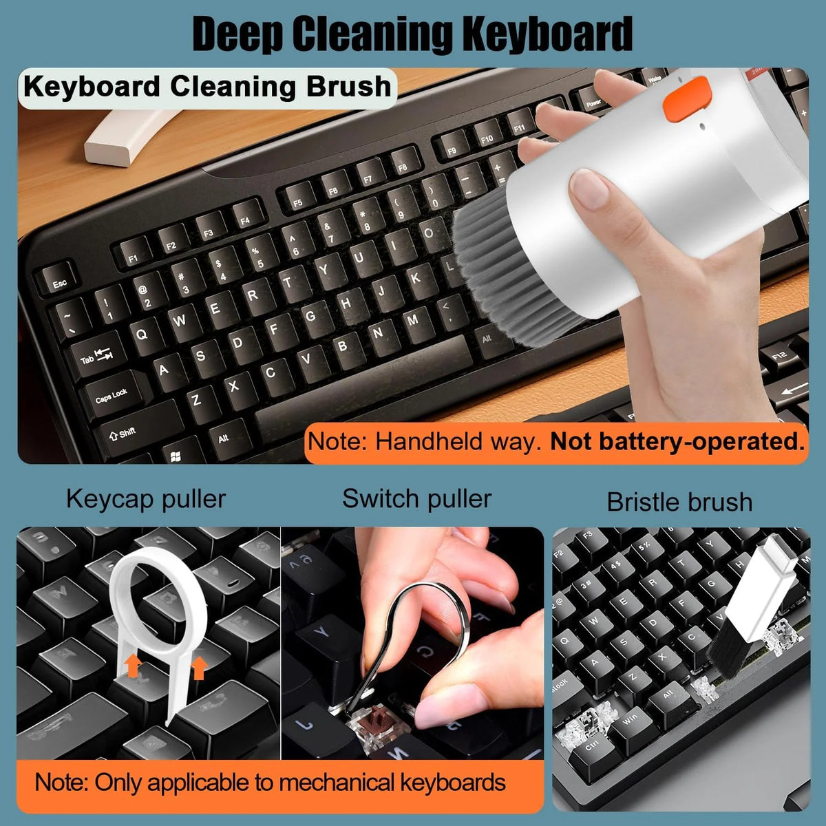 Keyboard & Earbud Cleaning Kit 20-Piece Precision Tools