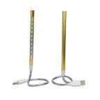 Keyboard Light USB LED Adjustable Gooseneck Aluminum