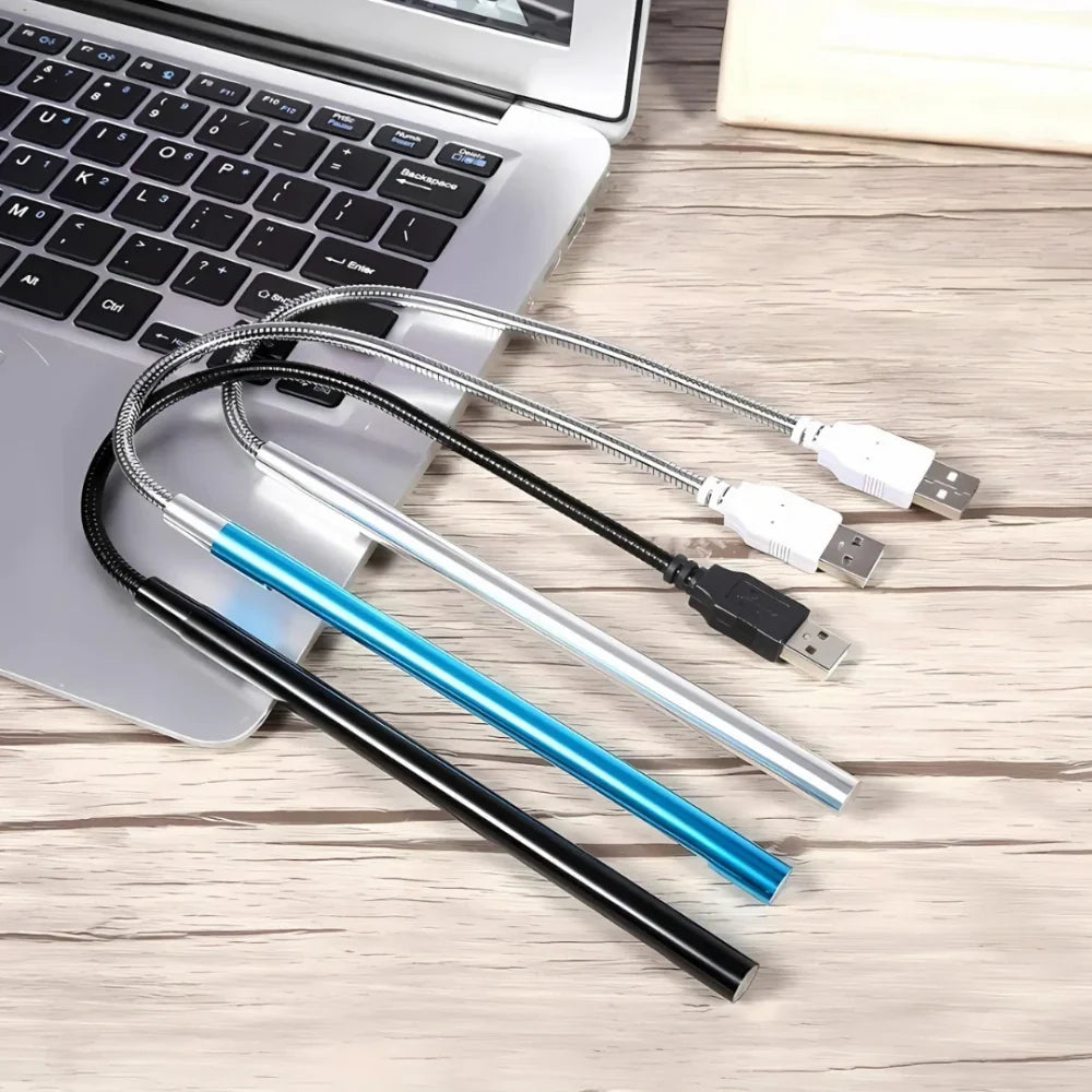 Keyboard Light USB LED Adjustable Gooseneck Aluminum