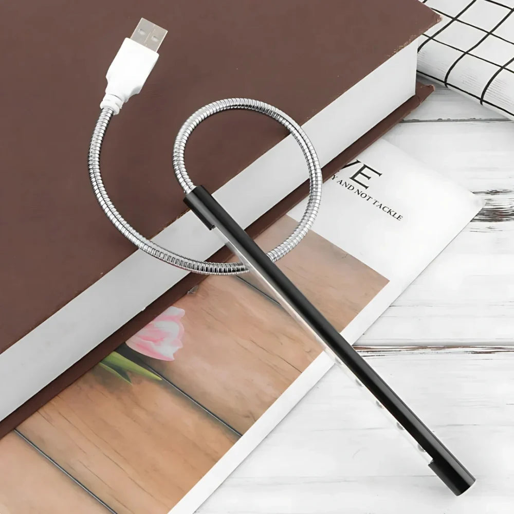 Keyboard Light USB LED Adjustable Gooseneck Aluminum
