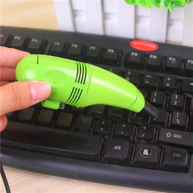 Keyboard Vacuum USB-Powered Built-In Light