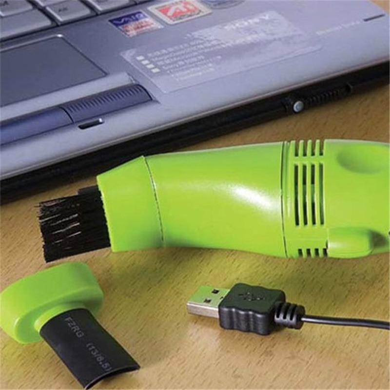 Keyboard Vacuum USB-Powered Built-In Light