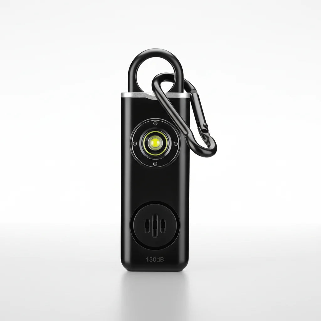 Keychain Alarm Tug-Activated Loud Siren