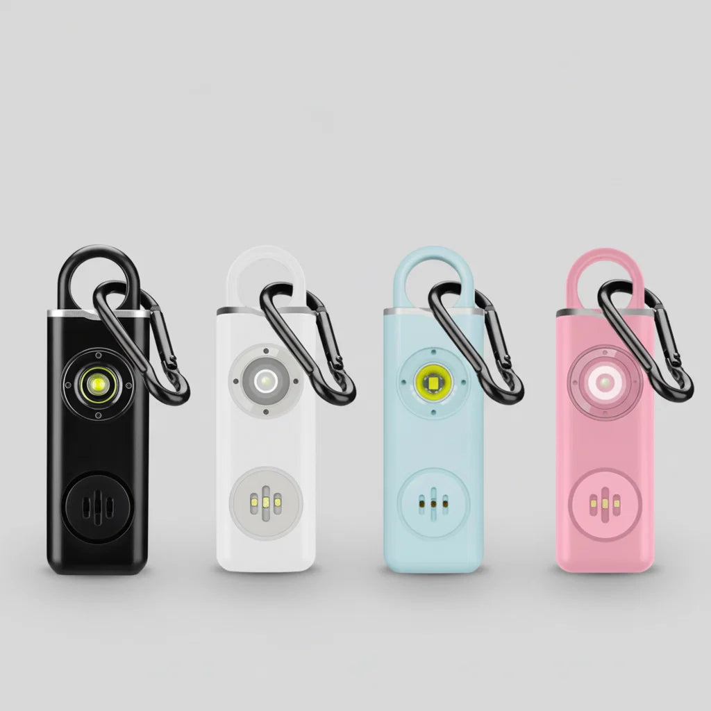 Keychain Alarm Tug-Activated Loud Siren