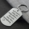 Keychain Engraved Stainless Steel Gift