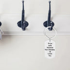 Keychain Engraved Stainless Steel Gift