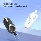 Keychain Power Bank Wireless Charging Carabiner Clip