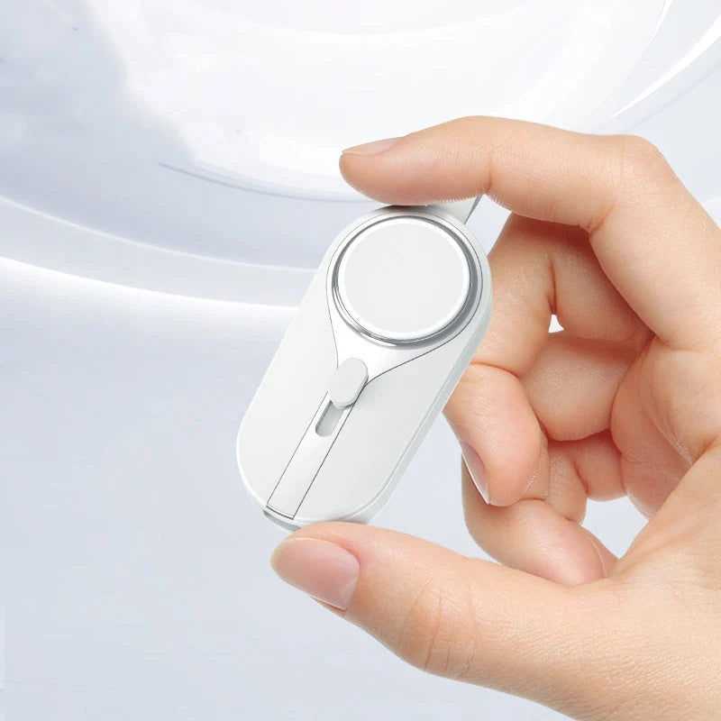 Keychain Power Bank Wireless Charging Carabiner Clip
