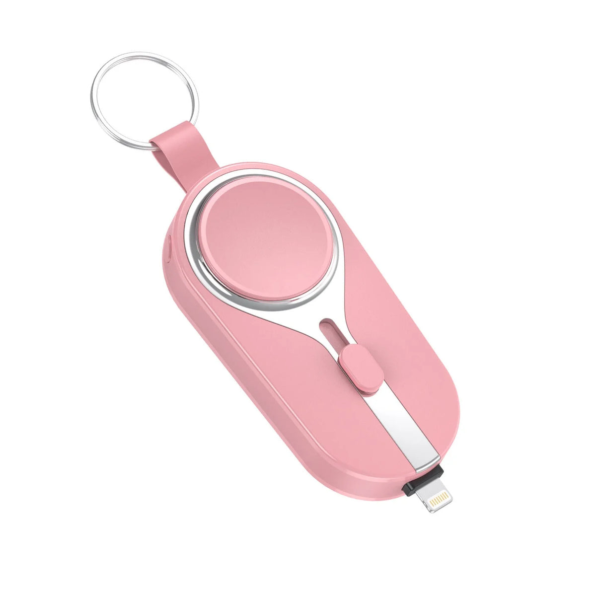 Keychain Power Bank Wireless Charging Carabiner Clip