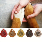 Keychain Vegetable-Tanned Leather Custom Engraving Stainless Steel Ring