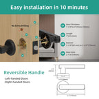 Keyless Entry Door Lock Fingerprint Keypad Key Fob