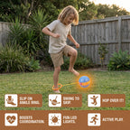 Kids Ankle Bounce Ball Motion-Activated LED Adjustable Loop