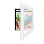 Kids' Art Display Frame Front-Access 150-Piece Storage