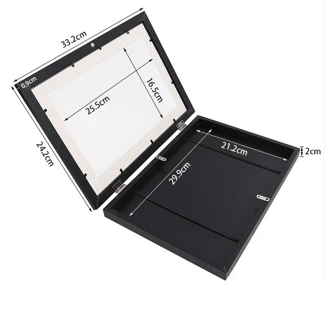 Kids' Art Display Frame Front-Opening Holds 150 Artworks