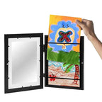 Kids Art Display Frame Magnetic Swap Holds Over 150