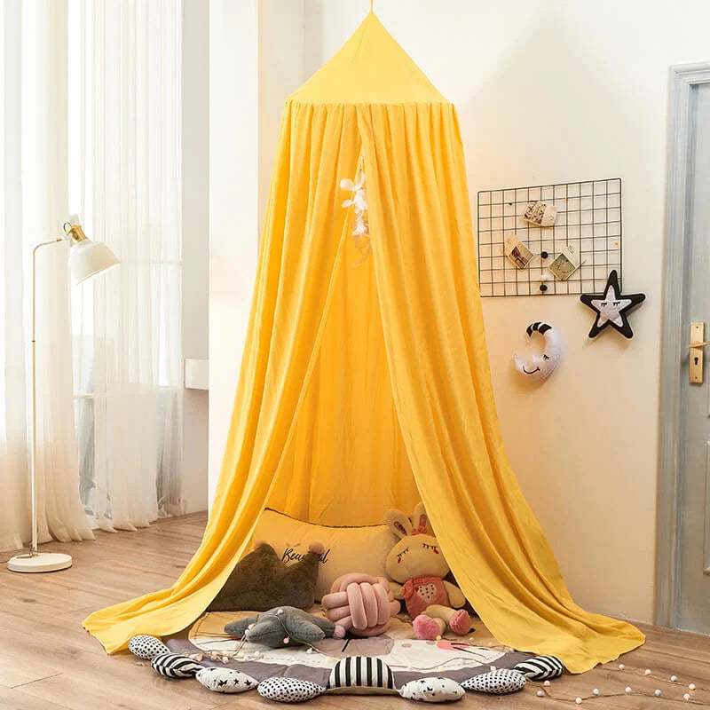 Kids Bed Canopy Blackout Soft Polyester 250 Cm Tall