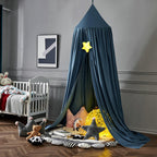 Kids Bed Canopy Blackout Soft Polyester 250 Cm Tall