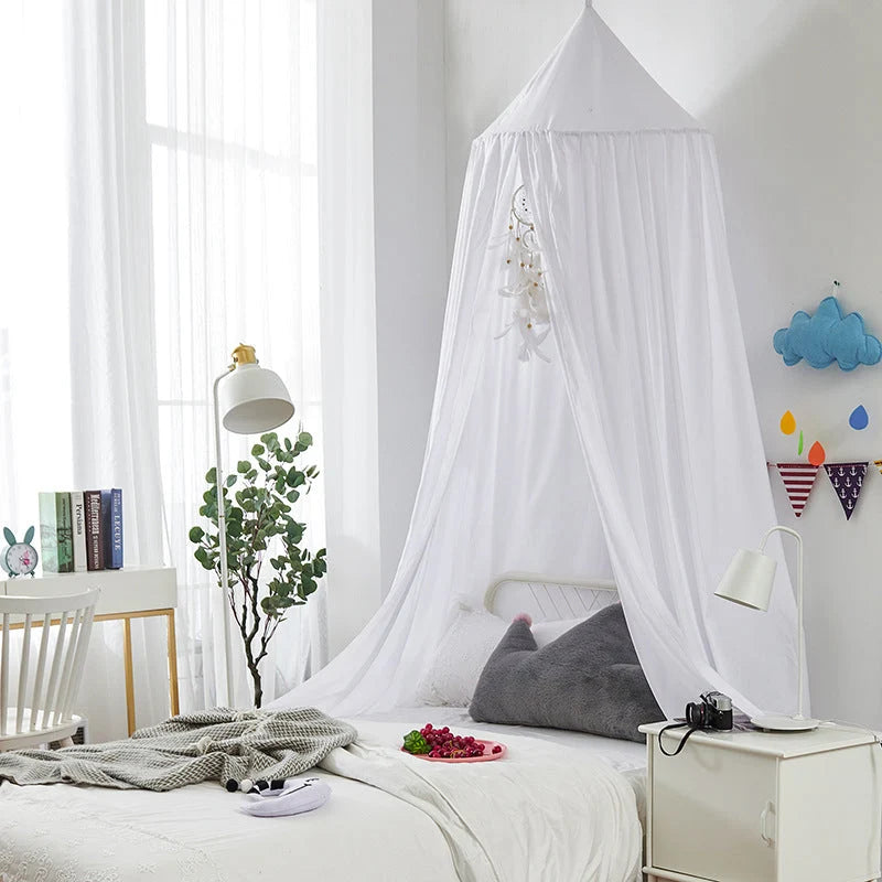 Kids Bed Canopy Blackout Soft Polyester 250 Cm Tall