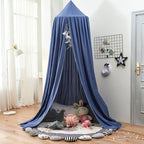 Kids Bed Canopy Blackout Soft Polyester 250 Cm Tall