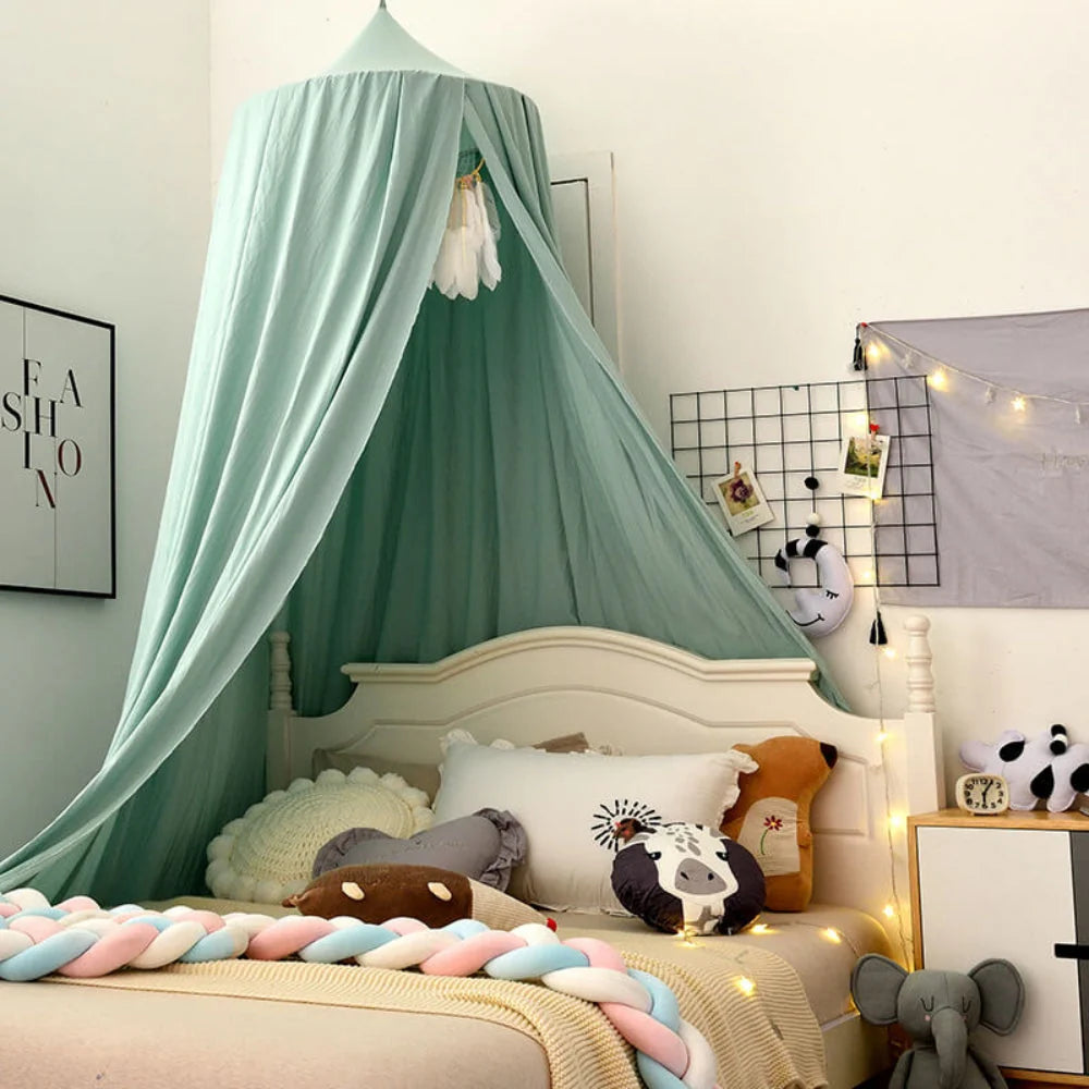 Kids Bed Canopy Hanging Breathable Polyester Ceiling Hook
