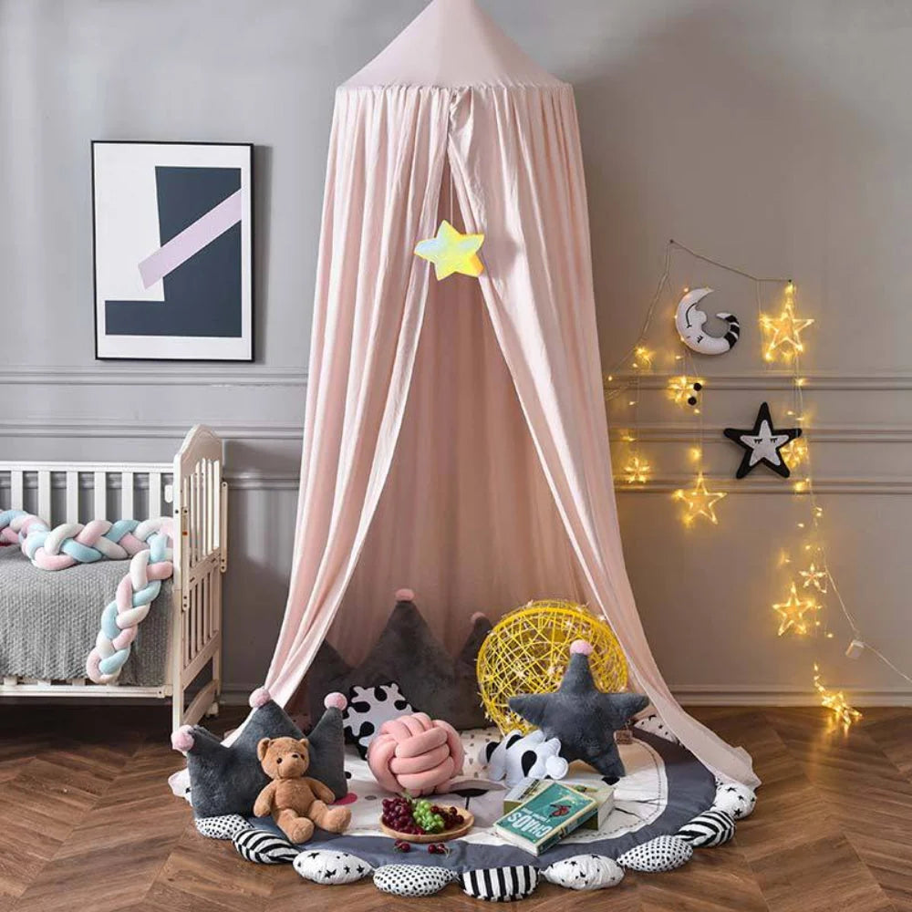 Kids Bed Canopy Hanging Breathable Polyester Ceiling Hook
