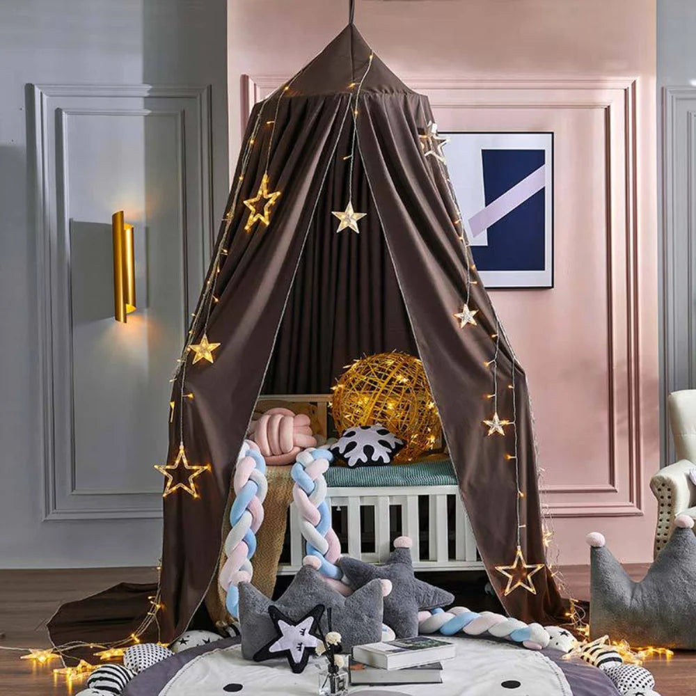Kids Bed Canopy Hanging Breathable Polyester Ceiling Hook