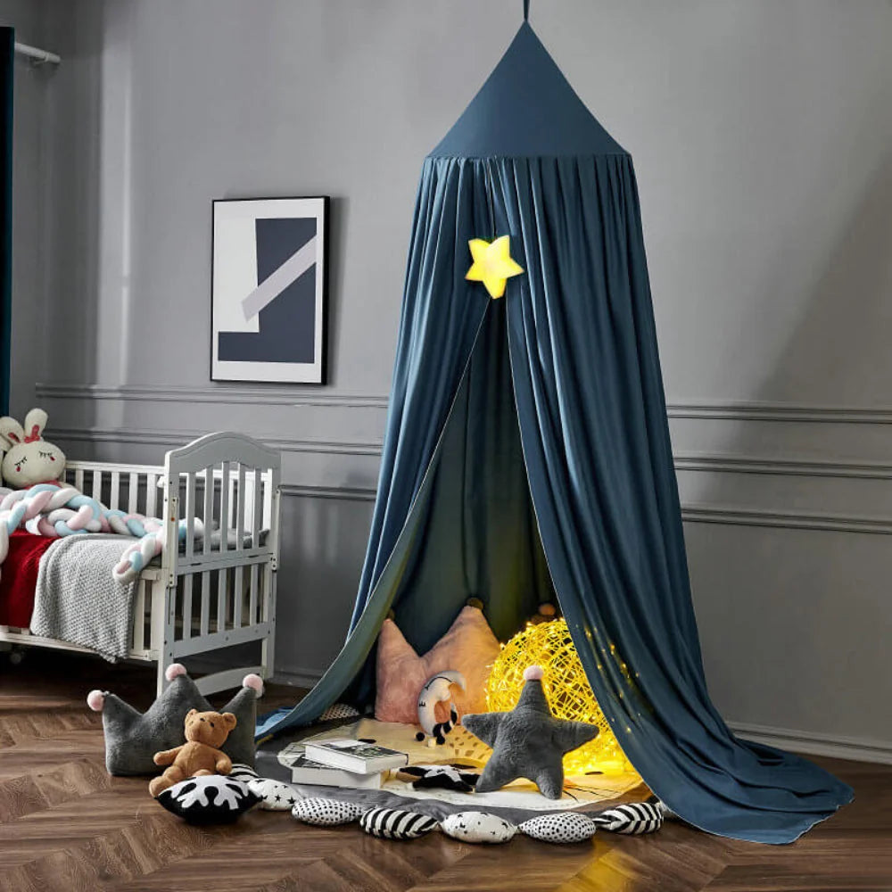 Kids Bed Canopy Hanging Breathable Polyester Ceiling Hook