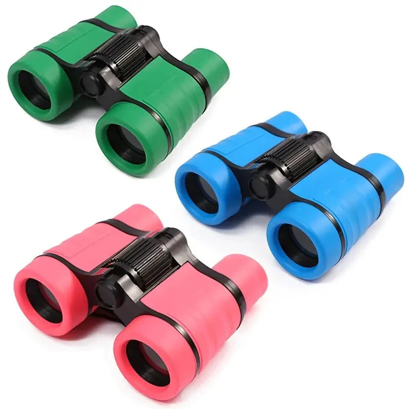 Kids Binoculars 8x Magnification Shock-Resistant Adjustable Focus