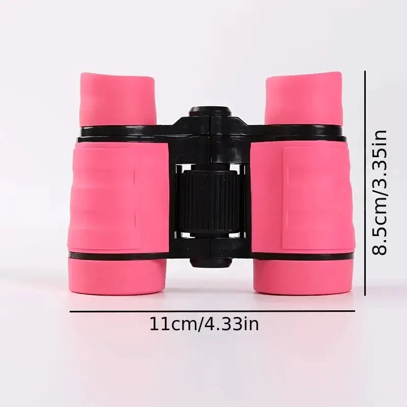Kids Binoculars 8x Magnification Shock-Resistant Adjustable Focus