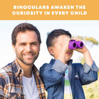 Kids Binoculars 8x21 Magnification Shockproof & Lightweight