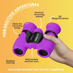 Kids Binoculars 8x21 Magnification Shockproof & Lightweight