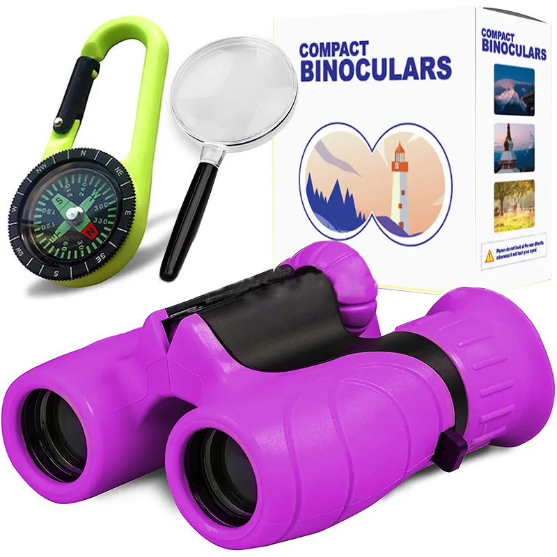 Kids Binoculars 8x21 Magnification Shockproof & Lightweight