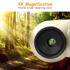 Kids Binoculars Night Vision 4X Magnification Shock-Resistant & Water-Resistant