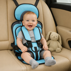 Kids Booster Seat 5-Point Harness Foldable Padded