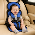 Kids Booster Seat 5-Point Harness Foldable Padded