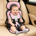 Kids Booster Seat Foldable 5-Point Harness & Padded Seat