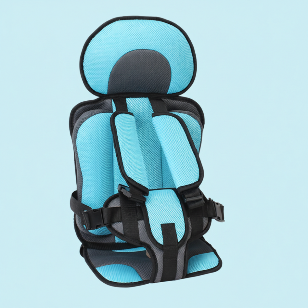Kids Booster Seat Foldable & Portable 5-Point Harness