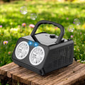 Kids Bubble Machine Dual Fans 20,000 Bubbles Per Minute