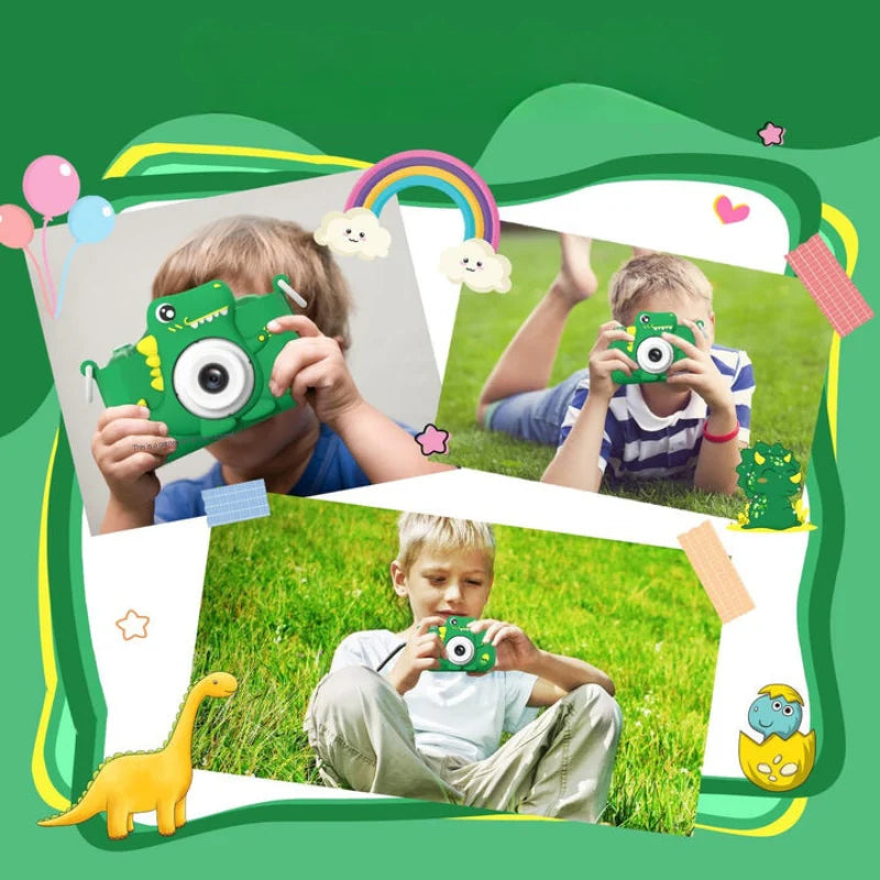 Kids Camera Dinosaur Design HD Photos & Video