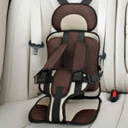 Kids Car Seat Cushion Padded Adjustable Seat Belt Compatible