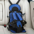 Kids Car Seat Cushion Snug Support Seat-Belt Compatible