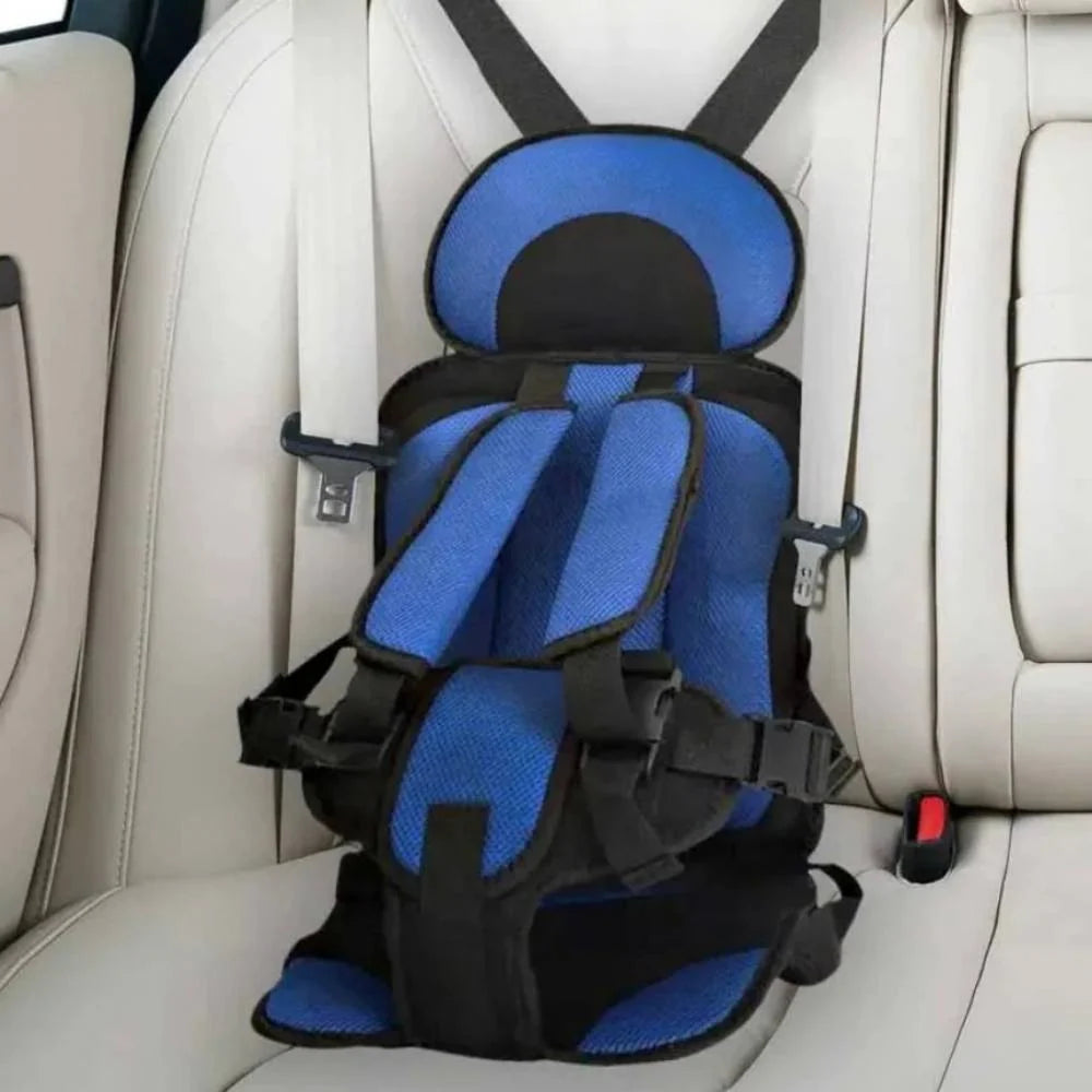 Kids Car Seat Cushion Snug Support Seat-Belt Compatible