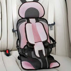 Kids Car Seat Cushion Snug Support Seat-Belt Compatible