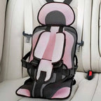 Kids Car Seat Cushion Snug Support Seat-Belt Compatible