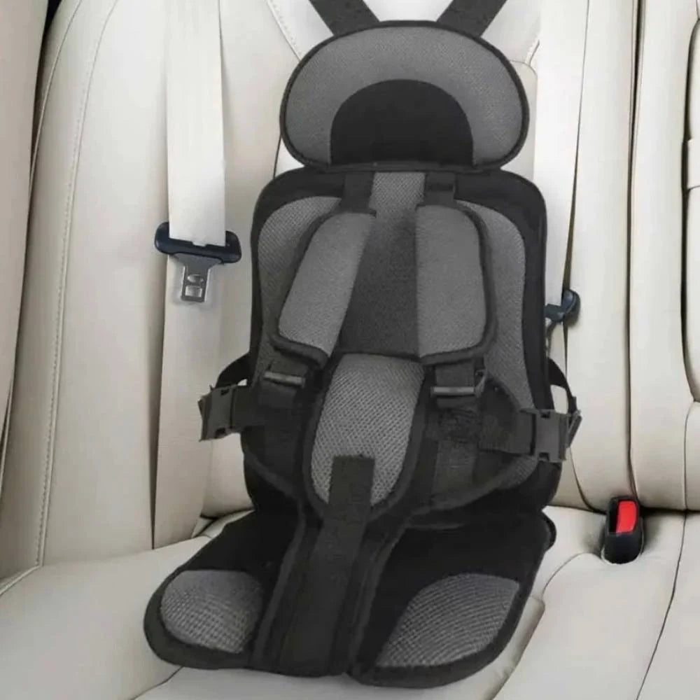 Kids Car Seat Cushion Snug Support Seat-Belt Compatible