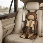 Kids Car Seat Foldable 5-Point Harness Padded Support