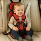 Kids Car Seat Foldable 5-Point Harness Padded Support