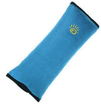 Kids Car Seat Pillow Plush Micro-Suede Seat Belt Attachment